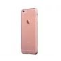 Devia Naked Series ultra-dun doorschijnend mat back cover voor Apple iPhone 7 / 8 - rose gold