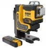 DEWALT 18V XR 3x360 groene afstandsbediening laser