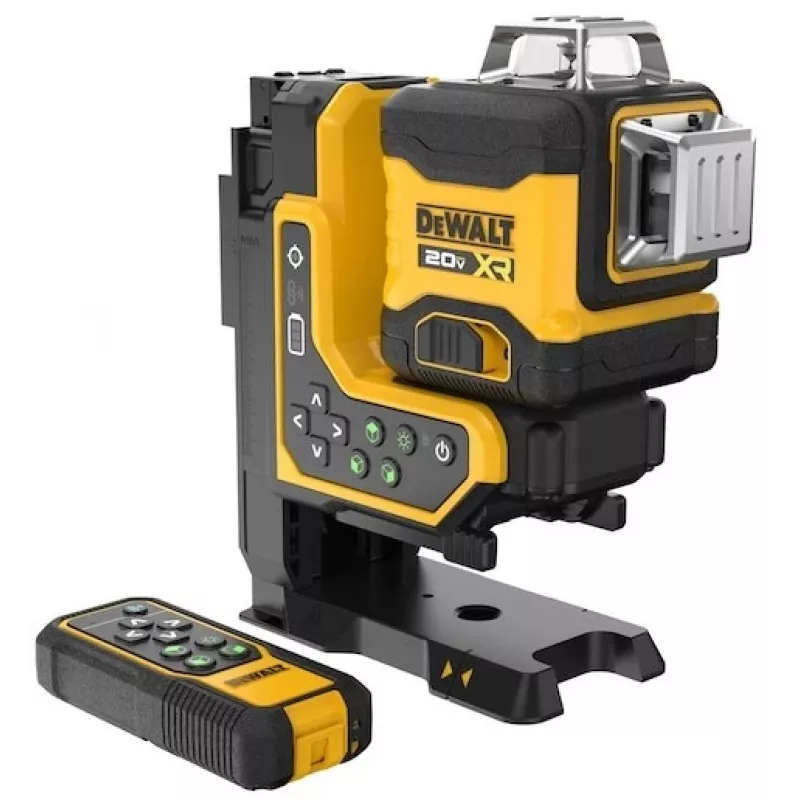DEWALT 18V XR 3x360 groene afstandsbediening laser