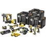 DEWALT 18V XR combi-set 10-delig - 4x5Ah