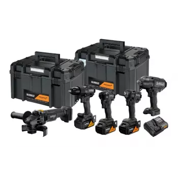 DEWALT DCD86M+DCF86M+DCF99M+DCF92M+DCG45M Accu-combiset 3x5.0Ah