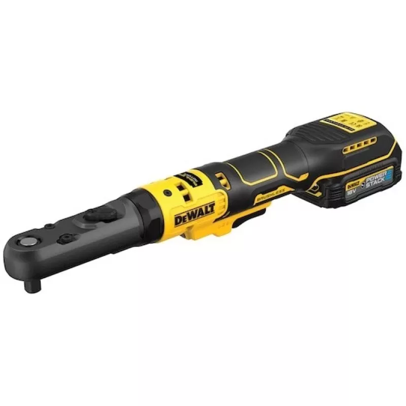 DEWALT DCF510E2G-QW 12V XR borstelloze open kop ratelsleutelset met 2x2.0Ah accu's, TSTAK-koffer