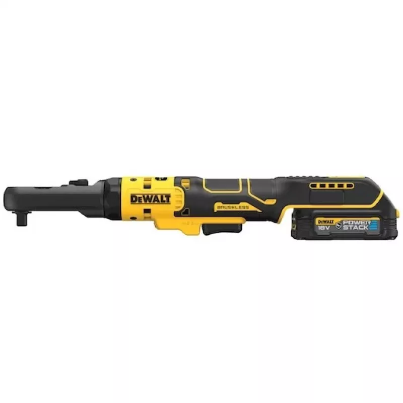 DEWALT DCF510E2G-QW 12V XR borstelloze open kop ratelsleutelset met 2x2.0Ah accu's, TSTAK-koffer