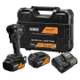 DEWALT DCF86MM2T-QW 18V XR brushless slagschroevendraaier kit met 2x4.0Ah accu's, oplader en TSTAK-koffer