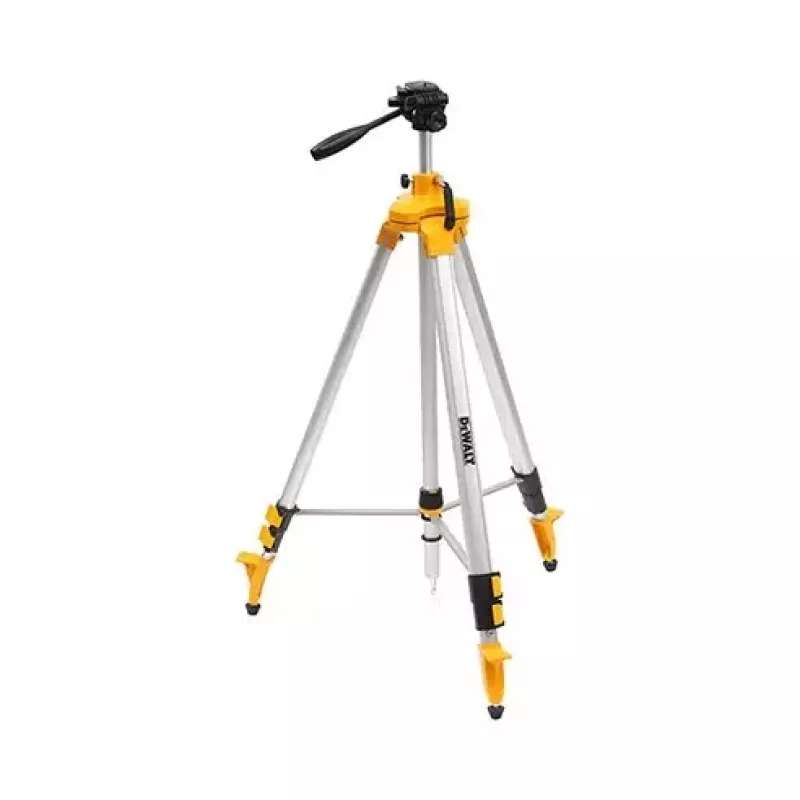DEWALT DE0733-XJ Statief voor lasernivelleerapparaat 3 poten aluminium zwart geel