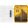 DEWALT DT70755-QZ HSS-G metaalboren-set, 10-delig, 1/4 inch zeskantschacht, 135° puntenslijphoek, DIN 338, TSTAK Tough Case