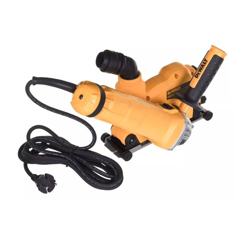 DEWALT DWE46107 125 mm haakse slijper met stofafzuigkap 1400 W