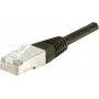 DEXLAN Cat. 6A S/FTP patchkabel, 10 Gbit/s, PoE++, zwart, 15 m 858383