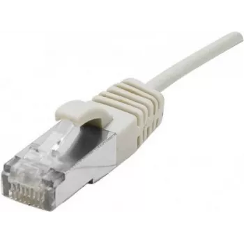 Dexlan Cat. 6A S/FTP (PiMF) ultradunne halogeenvrije patchkabel met trekontlasting, grijs, 3,0 m 858704