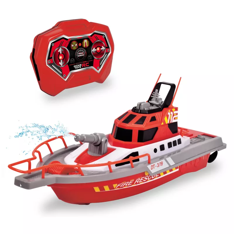 Dickie RC brandweerboot 2,4 GHz RTR 201107000