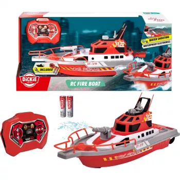 Dickie RC brandweerboot 2,4 GHz RTR 201107000