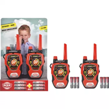 Dickie Walkie Talkie Fun 2,4 GHz 2-delige set 201118195