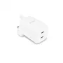 DICOTA 2-poorts GaN USB-C wandlader 100W wit