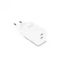 DICOTA 2-poorts GaN wandlader 45W, dual USB-C, wit