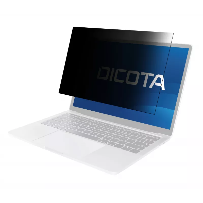 DICOTA privacyfilter voor notebook - zijmontage - 2-weg - afneembaar - zelfklevend - 34,29 cm (13,5 inch)