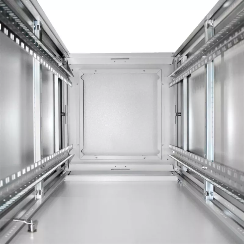 DIGITUS 36HE Unique netwerkkast 600x600mm glazen deur grijs