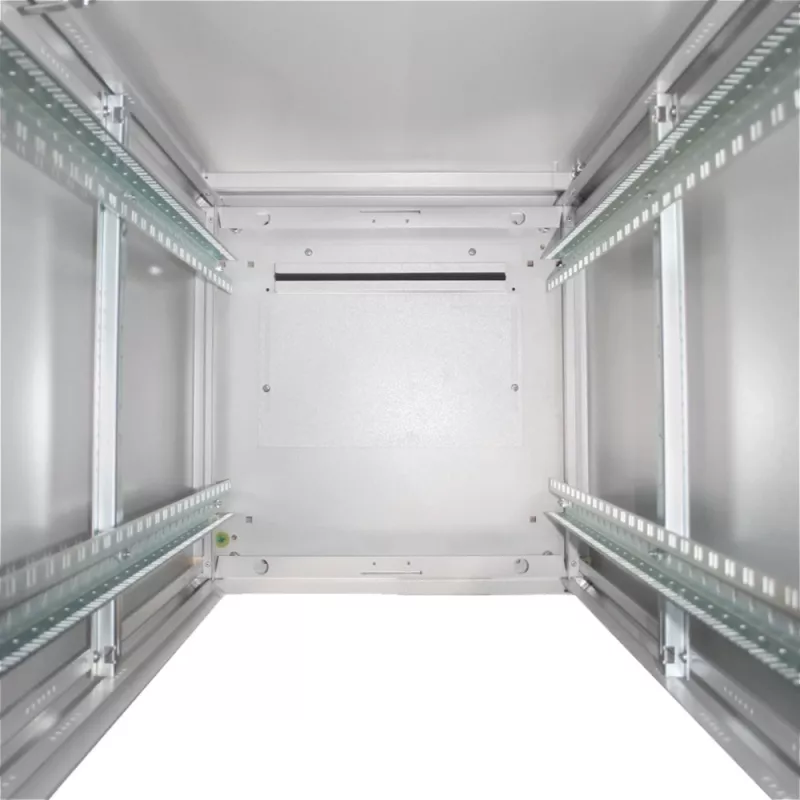 DIGITUS 36HE Unique netwerkkast 600x600mm glazen deur grijs