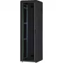DIGITUS 42HE Unique Netwerkkast 600x600mm Glazen deur zwart
