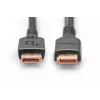 Digitus DisplayPort 2.1 verbindingskabel, 16K, 80 Gbps, 2 m, Zwart