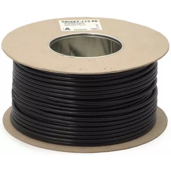 DIPOL TRISET-113 gelgevulde coaxkabel 75 Ohm PE-mantel klasse A 100 dB