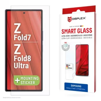 DISPLEX Smart Glass displayschermfolie voor Samsung Galaxy Z Fold7/Z Fold8 Ultra