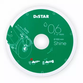 DISTAR diamantschijf SHINE 101 x 0,6 x 22,23 mm