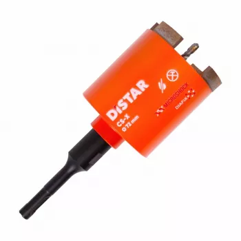 DISTAR Diamantboor CS-X 72 x 70 mm M16 met SDS+-adapter