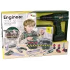 DIY Kit organizer accu-aangedreven schroevendraaier Groen 13473 Lean Toys