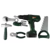 DIY Kit organizer accu-aangedreven schroevendraaier Groen 13473 Lean Toys