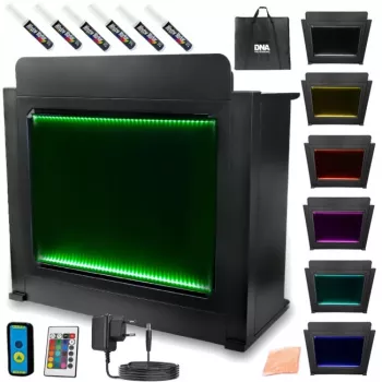 DJ Table XL BK booth standaard met verlichting