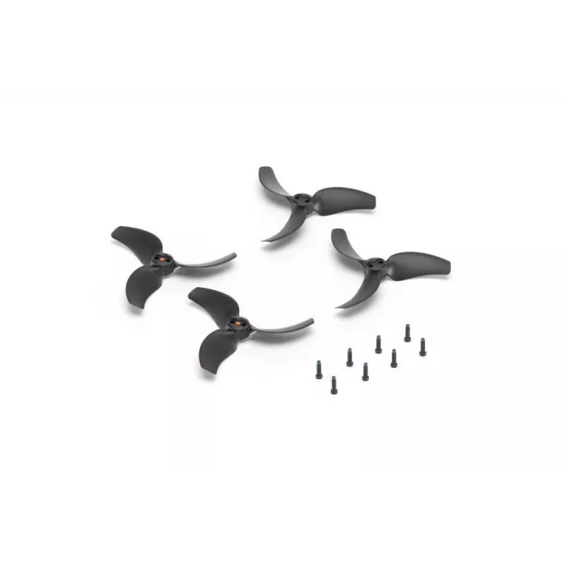 DJI Avata 2 propellers (paar) – Officiële reserve, snelkoppeling, 3-bladig, Zwart