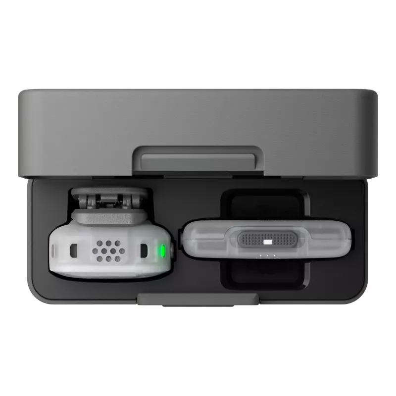 DJI Mic Mini 2S draadloos microfoonsysteem (1 zender + 1 mobiele ontvanger + oplaadcase)