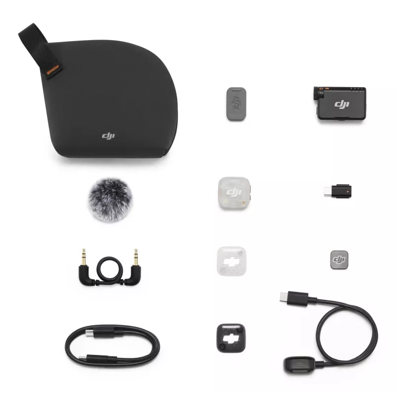 DJI Mic Mini 2S (1 TX + 1 RX) microfoon