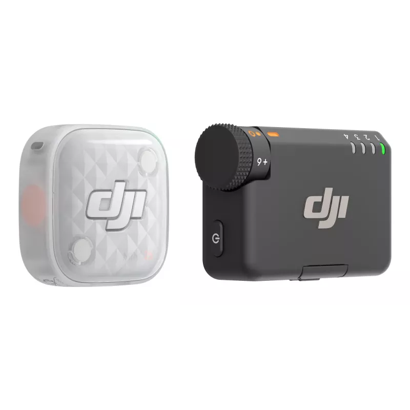 DJI Mic Mini 2S (1 TX + 1 RX) microfoon