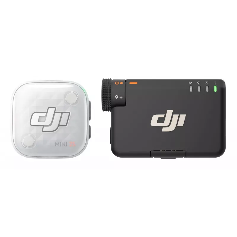 DJI Mic Mini 2S (1 TX + 1 RX) microfoon