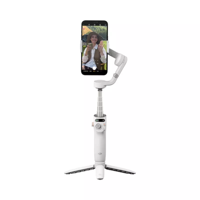 DJI Osmo Mobile 6 smartphone gimbal platina grijs