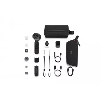 DJI Osmo Pocket 4P vlog-combo 4K-camera, zwart