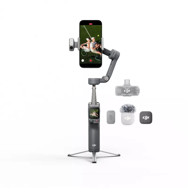 DJI Osmo Mobile 8P Creator Combo Smartphone Gimbal Stabilizer Zwart