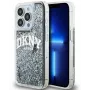 DKNY Apple iPhone 15 Pro 6,1 inch hardcase Liquid Glitter Big Logo zwart