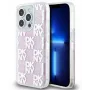 DKNY Apple iPhone 15 Pro 6,1 inch hardcase Liquid Glitter Multilogo roze