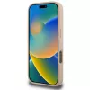 DKNY ruitpatroon & bedrukte strepen iPhone 16 Pro hoesje - roze