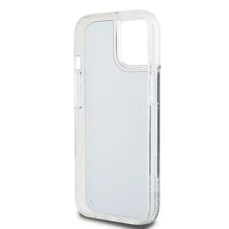DKNY Liquid Glitter Big Logo iPhone 14/15/13 Hoes - Zwart