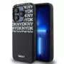 DKNY PU-leer Card Pocket hoesje voor iPhone 14 Pro zwart