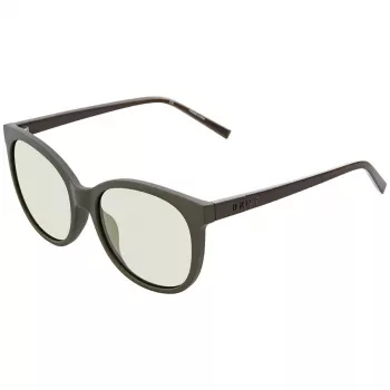 DKNY Dameszonnebril DK527S-320 Havana Bruin Acetaatmontuur Bruine Verloopglazen 55/17/135 mm