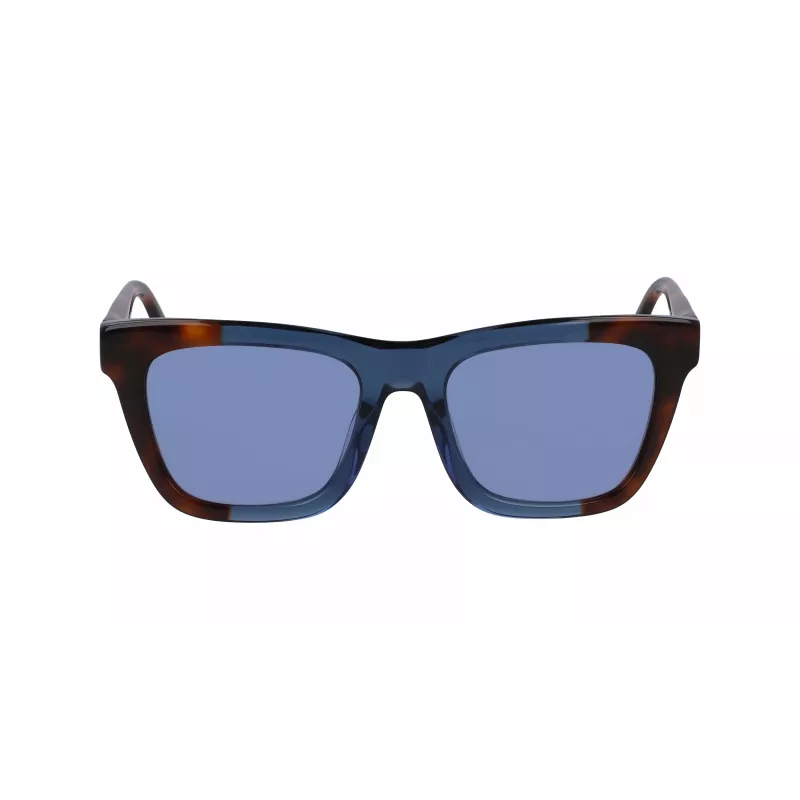 DKNY dameszonnebril DK529S-240 bruin Havana acetaat montuur bruine verloopglazen 53mm