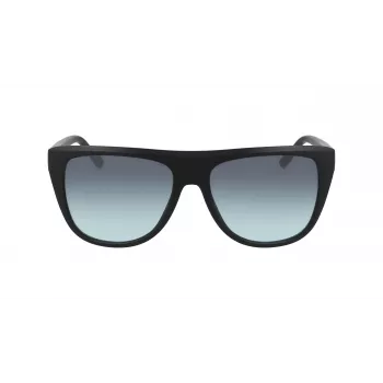DKNY dames zonnebril DK537S-005 - 56/16/140 mm grijze glazen, kunststof montuur