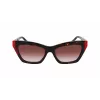 DKNY dames zonnebril DK547S-237 Havana bruin verloop 55mm