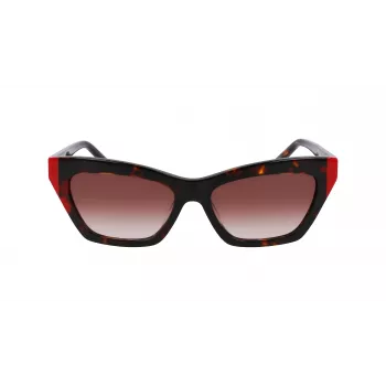 DKNY dames zonnebril DK547S-237 Havana bruin verloop 55mm