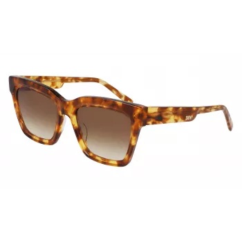 DKNY Dames Zonnebril DK551S-243 Havana/Tortoise Brown Gradient 53mm