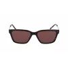 DKNY dameszonnebril DK713S5617237 havana bruin rechthoekig 56mm